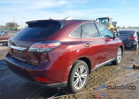 2013 Lexus Rx 350 from USA, damaged, VIN 2T2BK1BA0DC220504